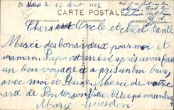 CPA Cote d Emeraude Emerald Coast Saint Malo Vue Prise du Casino View taken from the Casino Train 