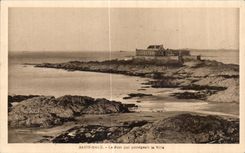 CPA Saint Malo Le Fort qui Protegeait La Ville