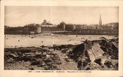 CPA Dimensions Emerald Malo Saint Seen from the Fort National one