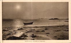 CPA Saint Malo La Rade au Crepuscule