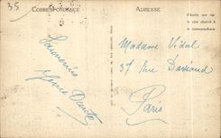 Santo Malo I de CPA antes del puerto y del Quay de los barcos de Dinard