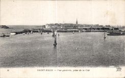 CPA Saint Malo View Taken of the ISCED