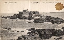 El santo Malo de Emeraude del corral de CPA el nacional uno de la fortaleza tiene alta marea