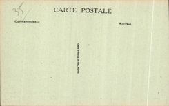 Caminos de Malo del santo de CPA con el claro de luna con Dinard lejano