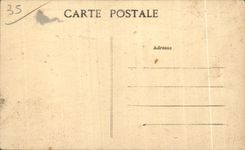 Santo Malo de CPA visto en el surco y el lavabo tomados del castillo