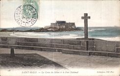 Santo Malo de CPA la cruz del surco y del nacional uno de la fortaleza