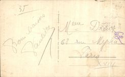 Escalera del St Malo de CPA de la puerta de los beyes