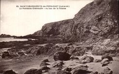 CPA Sainte Marguerite de Pornichet Top of Chemoulin With the bottom of Cliff