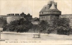 CPA Saint Malo Le Chateau Cote Sud Est