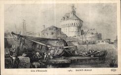 CPA Cote d Emeraude Saint Malo 