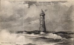 CPA Saint Malo La Phare de la Tour du Jardin