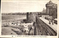 CPA St Malo Les Remparts Le Chateau et la Plage des Bains