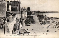 Paredes de Malo del santo de CPA y la torre nuestra senora