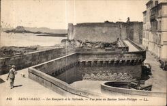 Paredes y Paises Bajos de Malo del santo de CPA vistos del santo Felipe del bastion