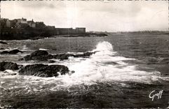 CPA en Bretana dimensiona a santo esmeralda de Malo las paredes y estuario de I de el rancio