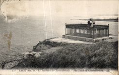 Santo Malo de CPA la tumba Chateaubriant