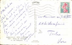 Playa de Malo ISCECorsair del santo de CPA de la gama y de las paredes