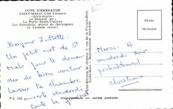 Corral ISCECorsair esmeralda de Malo del santo de CPA la subsistencia el santo Vincent de la puerta los trabajos de las paredes de Garangeau