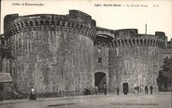 El santo Malo de CPA la puerta grande dimensiona Emeraude