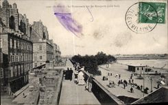 St Malo de CPA la caminata en las paredes