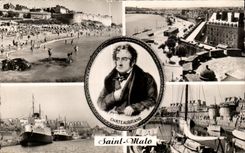 CPA Sant Malo Chateaubriant 