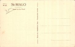 Caminos de CPA Sant Malo en el crepusculo