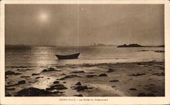 CPA Sant Malo La Rade au Crepuscule