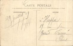 CPA dimensiona St MAlo de Emeraude la tumba de Chateaubraind un dia de Tempee