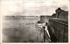 Playa de Malo del santo de CPA de la gama de I