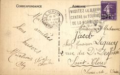 CPA Le Havre Effets De Vagues