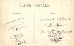 CPA Le Havre Effet de Vague au targe