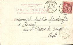 CPA the Gate Saint Denis Paris