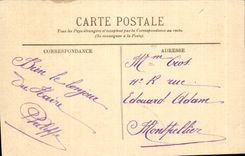 Barco vago del efecto de CPA Le Havre