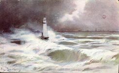 CPA Le Havre lanzado por un tiempo pesado