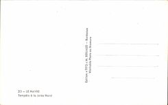 CPA Le Havre Storm with the Northern Pier