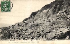 El desmenuzar de CPA Le Havre del acantilado