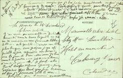 CPA Le Havre Crumbling of Cliff