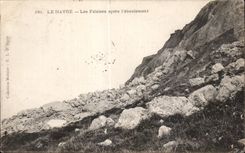 CPA los acantilados del puerto despues de que I que desmenuza