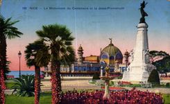 CPA Nice Le Monument du Centenaire et la Jetee Promenade