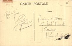 CPA Les Bards de la Rance La Grotte Gralnfoley a St Suliac