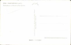 CPA Saint Servan Echappee sur le Part la Tour Salldor