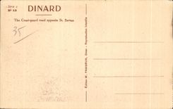 CPA Dinard Sentier des Douaniers Lace St Servan