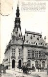 CPA Sens L Hotel de Ville Vue d ensemble Commence en sur