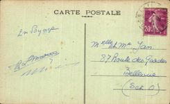 CPA Josselin Seen on the Canal taken of the Terraces of the Castle