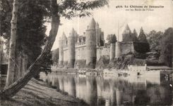 CPA que el castillo de Jousselin en los bordes del mi expulsa