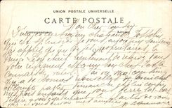 CPA los hoyos viejos de Castle De Josselin