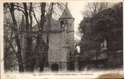 CPA Le Faouet La Chapelle Sainte Barbe Vue Generale