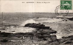 CPA Quiberon Rochers de Beg er Vil