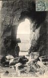 CPA St Quiberon Arehe de la Grotte de Kergroix