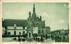Holy CPA Anne Auray Miaculeuse Fountain